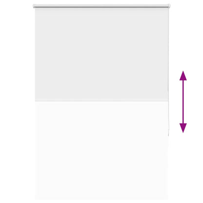 Roller Blind Blackout White 115x175 cm Fabric Width 110.7 cm Polyester