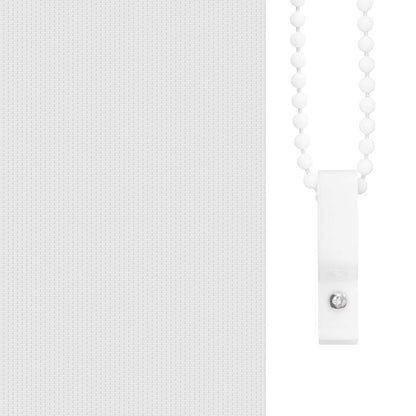 Roller Blind Blackout White 125x175 cm Fabric Width 121.6 cm Polyester