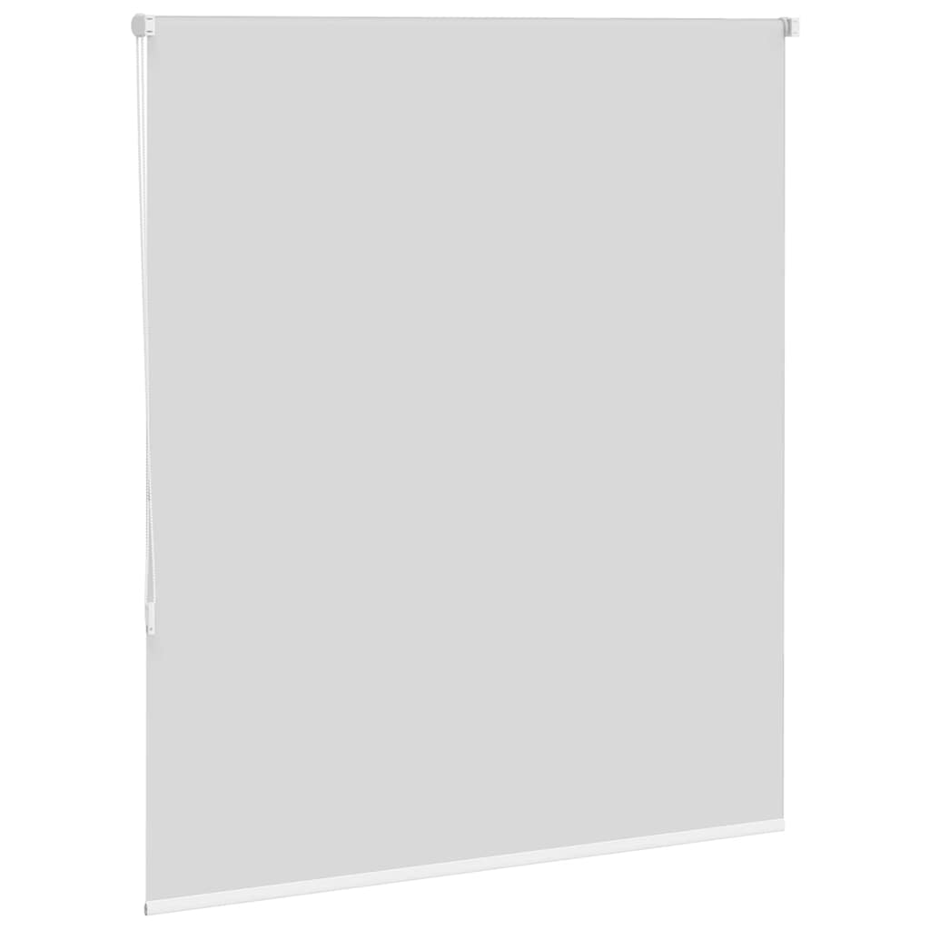 Roller Blind Blackout White 130x175 cm Fabric Width 126.6 cm Polyester