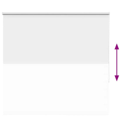 Roller Blind Blackout White 155x175 cm Fabric Width 151.6 cm Polyester
