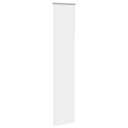 Roller Blind Blackout White 40x210 cm Fabric Width 35.7 cm Polyester