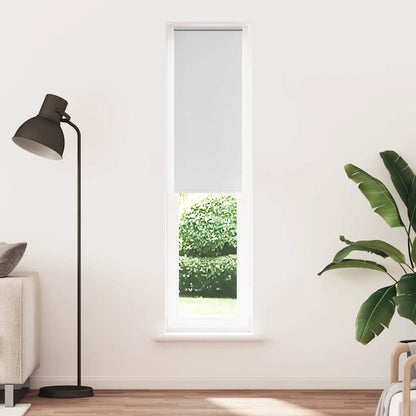 Roller Blind Blackout White 50x210 cm Fabric Width 45.7 cm Polyester