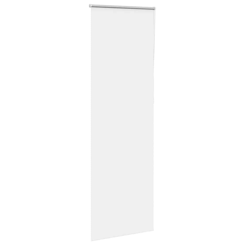 Roller Blind Blackout White 75x210 cm Fabric Width 70.7 cm Polyester