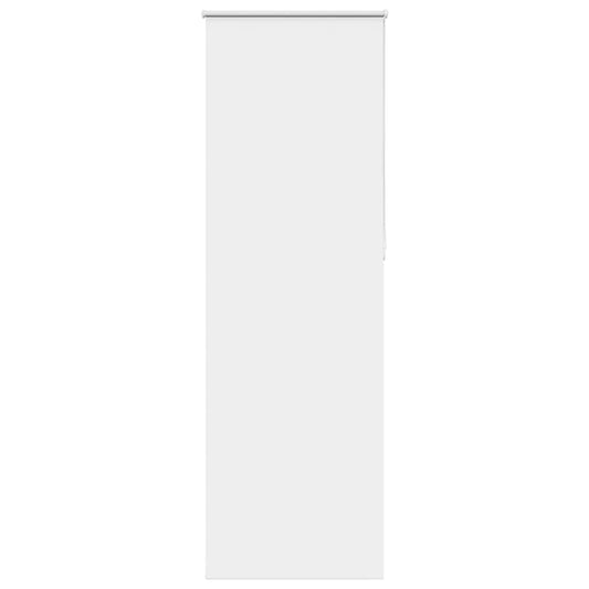 Roller Blind Blackout White 80x210 cm Fabric Width 75.7 cm Polyester