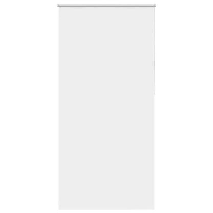 Roller Blind Blackout White 95x210 cm Fabric Width 90.7 cm Polyester