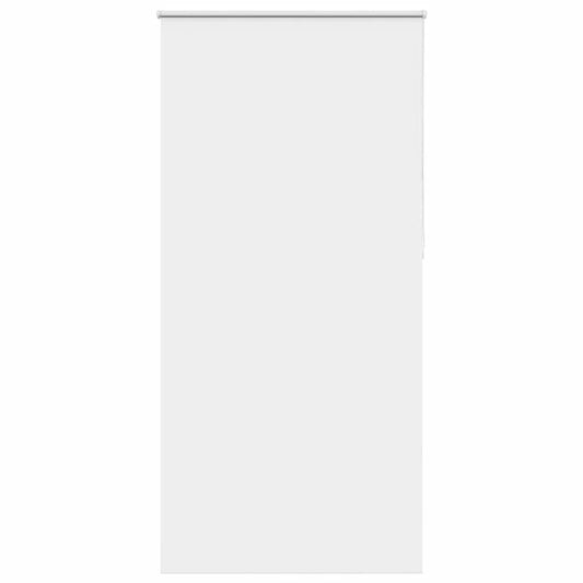 Roller Blind Blackout White 105x210 cm Fabric Width 100.7 cm Polyester