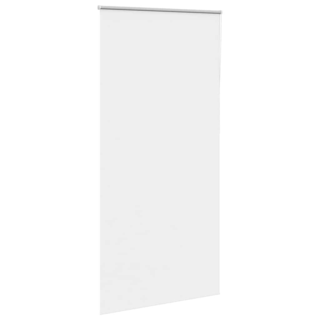 Roller Blind Blackout White 105x210 cm Fabric Width 100.7 cm Polyester