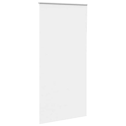 Roller Blind Blackout White 105x210 cm Fabric Width 100.7 cm Polyester