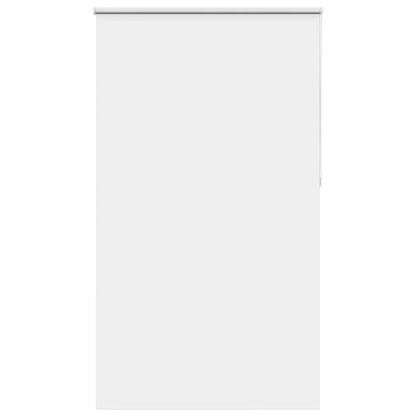 Roller Blind Blackout White 120x210 cm Fabric Width 116.6 cm Polyester