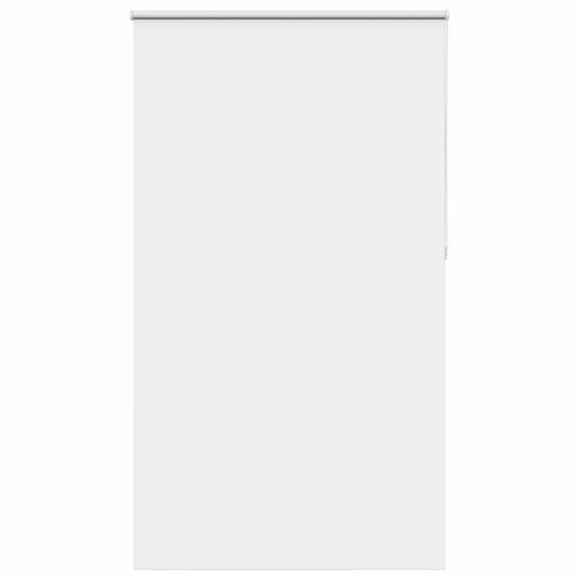 Roller Blind Blackout White 130x210 cm Fabric Width 126.6 cm Polyester