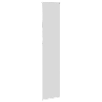 Roller Blind Blackout White 40x230 cm Fabric Width 35.7 cm Polyester