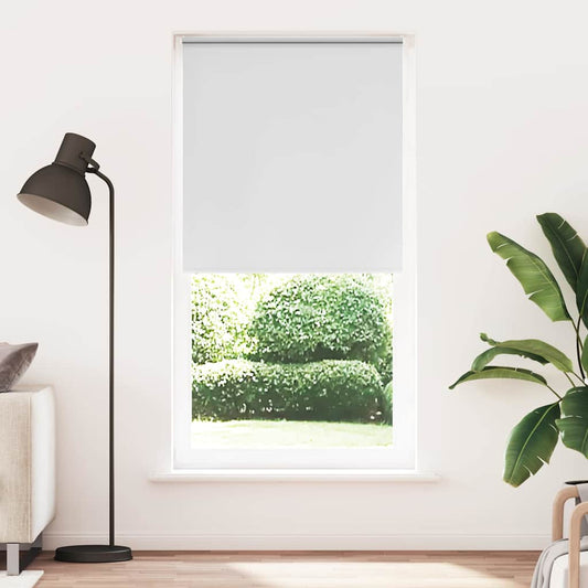 Roller Blind Blackout White 95x230 cm Fabric Width 90.7 cm