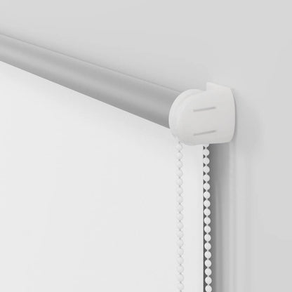 Roller Blind Blackout White 105x230 cm Fabric Width 100.7 cm