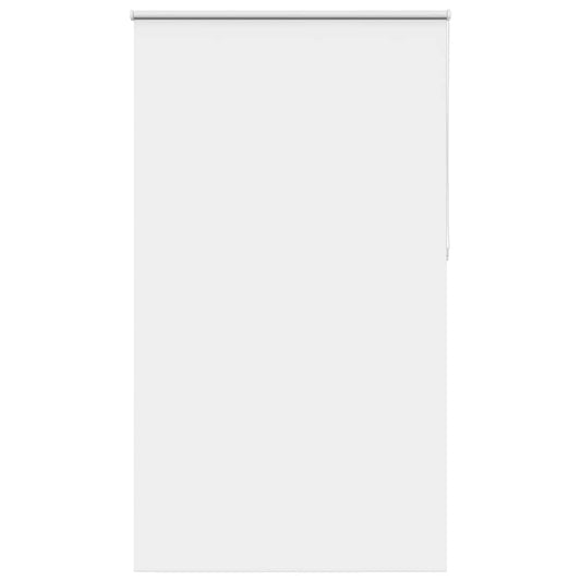 Roller Blind Blackout White 120x230 cm Fabric Width 116.6 cm Polyester