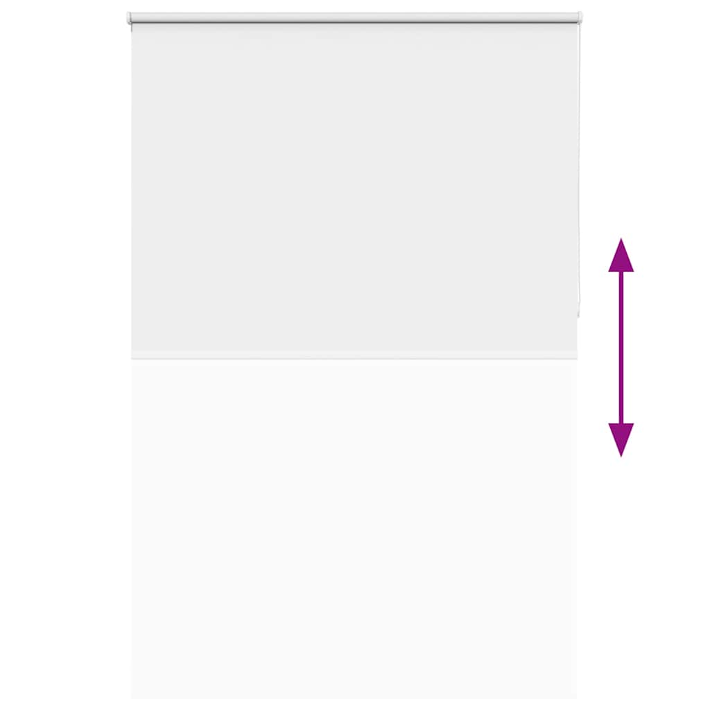 Roller Blind Blackout White 150x230 cm Fabric Width 146.6 cm Polyester