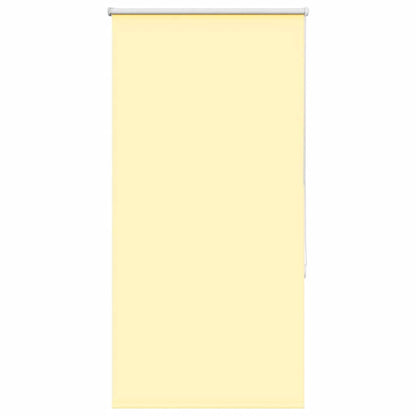 Roller Blind Blackout Yellow 70x130 cm Fabric Width 65.7 cm Polyester