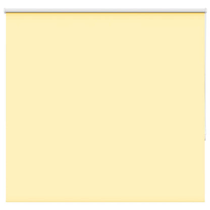 Roller Blind Blackout Yellow 155x130 cm Fabric Width 151.6 cm Polyester