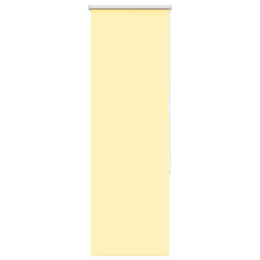 Roller Blind Blackout Yellow 45x150 cm Fabric Width 40.7 cm Polyester