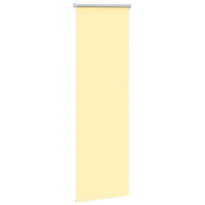 Roller Blind Blackout Yellow 45x150 cm Fabric Width 40.7 cm Polyester