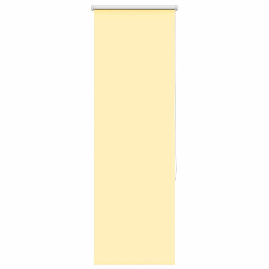Roller Blind Blackout Yellow 55x150 cm Fabric Width 50.7 cm Polyester
