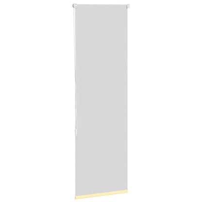 Roller Blind Blackout Yellow 55x150 cm Fabric Width 50.7 cm Polyester