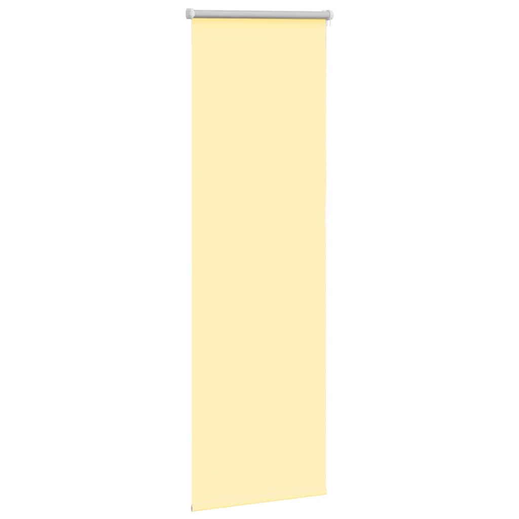 Roller Blind Blackout Yellow 60x150 cm Fabric Width 55.7 cm Polyester