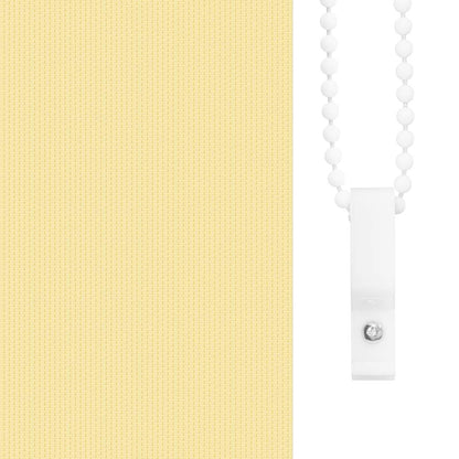 Roller Blind Blackout Yellow 60x150 cm Fabric Width 55.7 cm Polyester