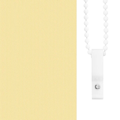 Roller Blind Blackout Yellow 90x150 cm Fabric Width 85.7 cm Polyester