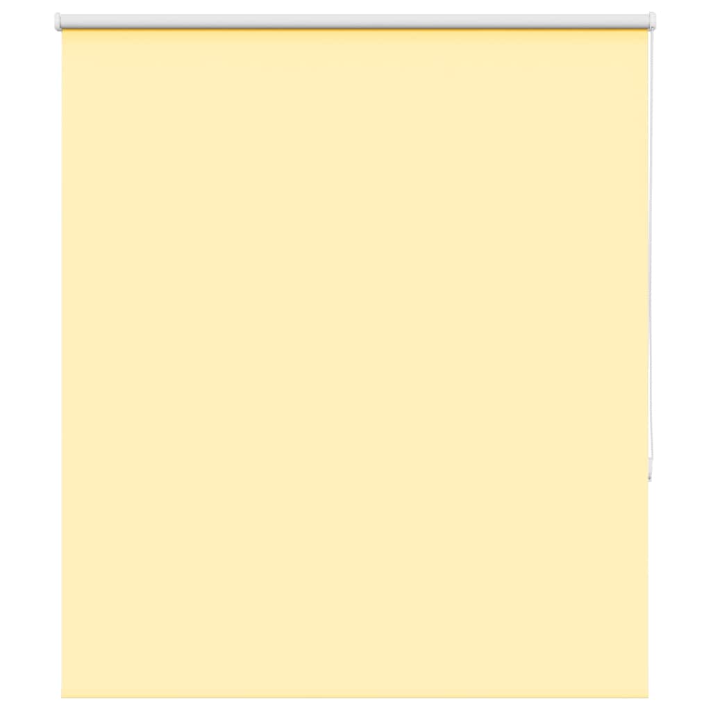 Roller Blind Blackout Yellow 140x150 cm Fabric Width 136,6 cm Polyester
