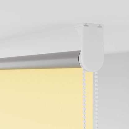 Roller Blind Blackout Yellow 140x150 cm Fabric Width 136,6 cm Polyester