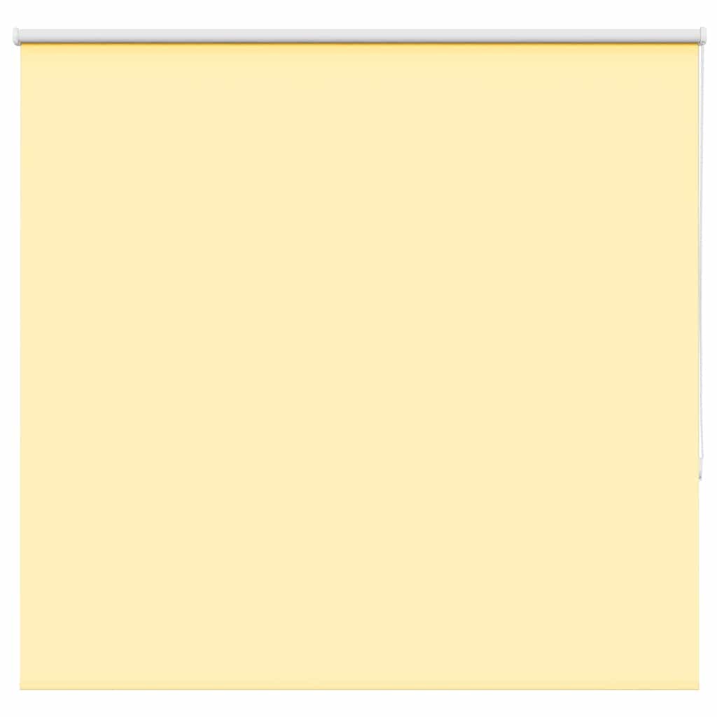 Roller Blind Blackout Yellow 155x150 cm Fabric Width 151.6 cm Polyester