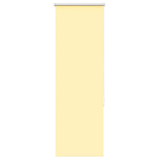Roller Blind Blackout Yellow 40x175 cm Fabric Width 35.7 cm Polyester