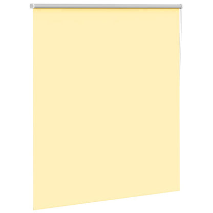 Roller Blind Blackout Yellow 135x175 cm Fabric Width 131.6 cm Polyester