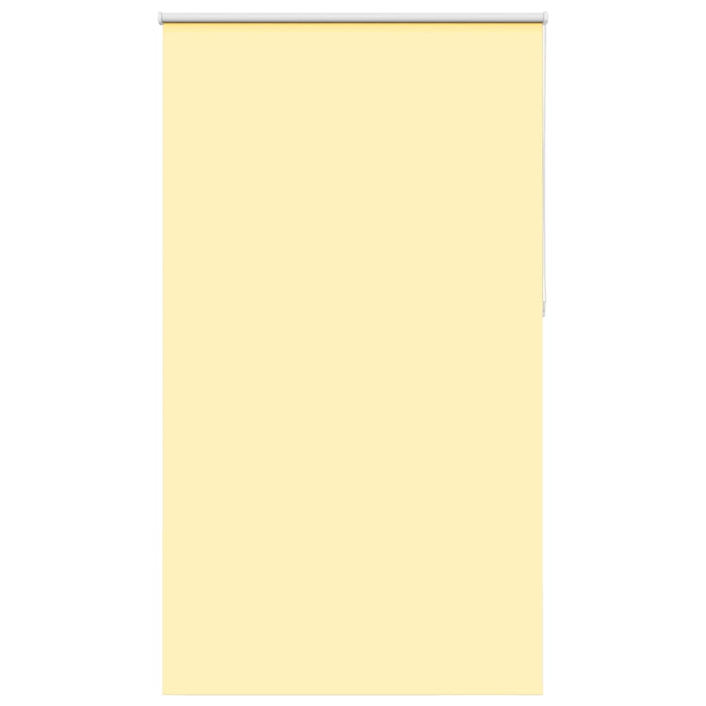 Roller Blind Blackout Yellow 135x230 cm Fabric Width 131.6 cm Polyester