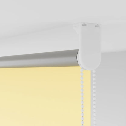 Roller Blind Blackout Yellow 135x230 cm Fabric Width 131.6 cm