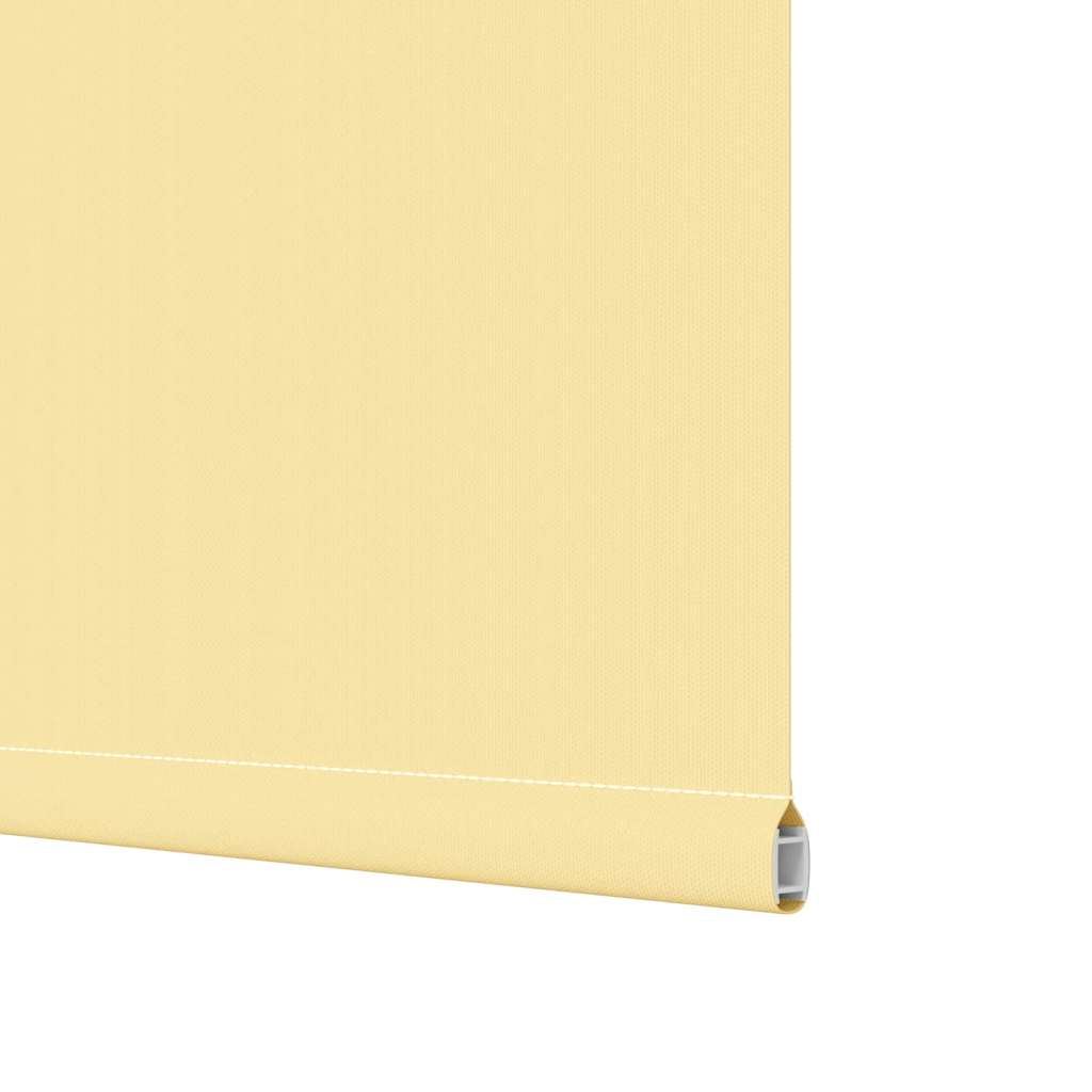 Roller Blind Blackout Yellow 135x230 cm Fabric Width 131.6 cm