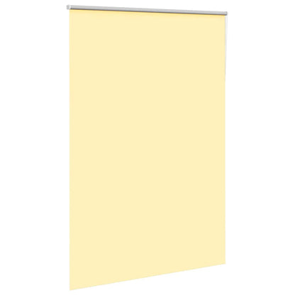 Roller Blind Blackout Yellow 145x230 cm Fabric Width 141.6 cm Polyester