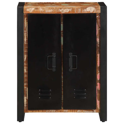 Sideboard Multicolour 55x35x70 cm Solid Wood Reclaimed