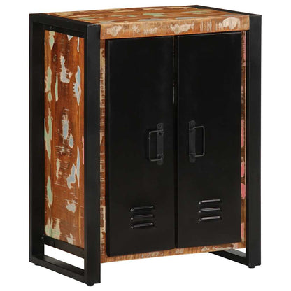 Sideboard Multicolour 55x35x70 cm Solid Wood Reclaimed