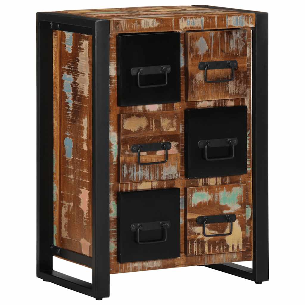 Sideboard 50x35x70 cm Solid Wood Reclaimed