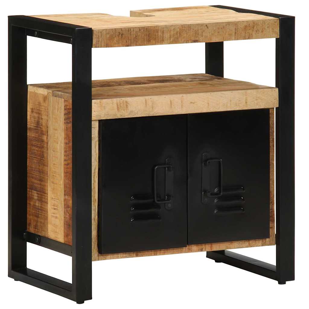 Bathroom Cabinet Brown 55 x 35 x 60 cm Solid Mango Wood
