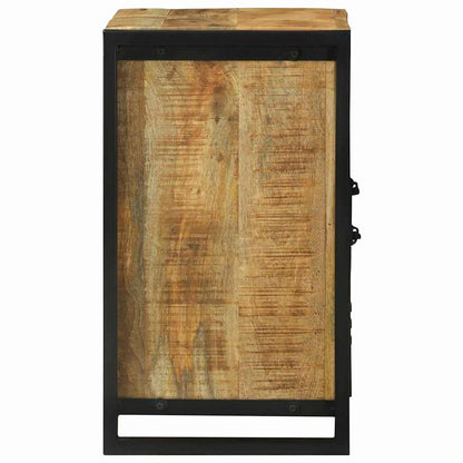 Sink cabinet with Shelf Brown 55 x 35 x 60 cm Solid Mango Wood