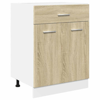 8 Piece Kitchen Cabinet Set Lyon  Sonoma Oak Engineered Wood