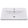 2 Piece Bathroom Furniture Set Ceramic and Engineered Wood