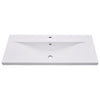2 Piece Bathroom Furniture Set Ceramic and Engineered Wood
