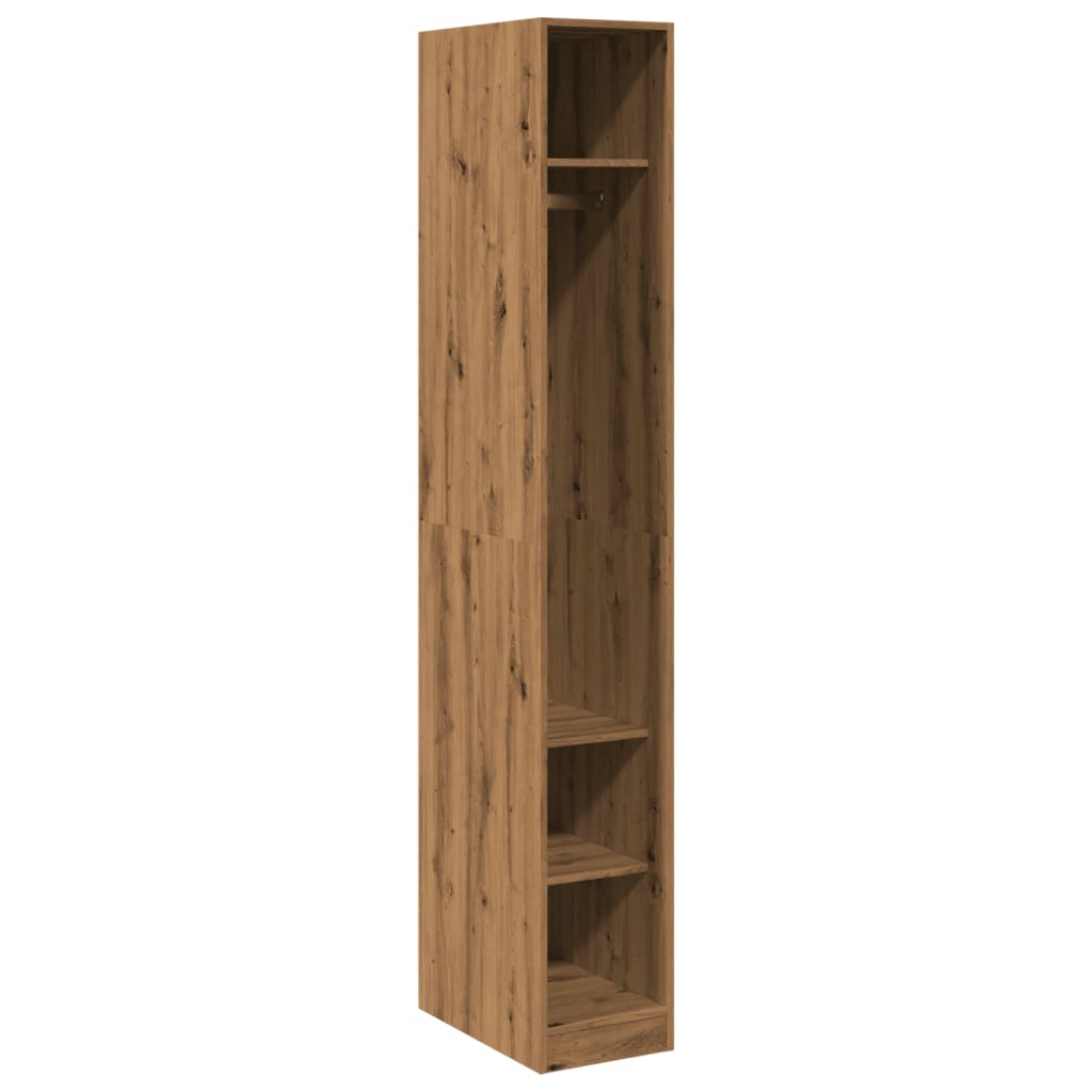 Wardrobe Artisian Oak 30x50x200 cm Engineered Wood