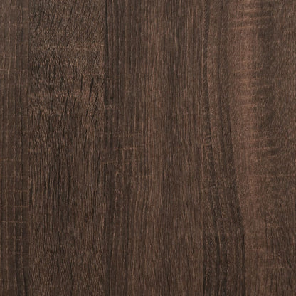 Wardrobe Brown Oak 30x50x200 cm Engineered Wood