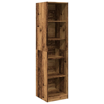 Wardrobe Old Wood 50x50x200 cm Engineered Wood