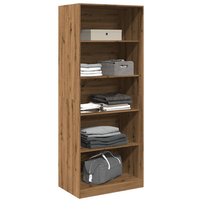 Wardrobe Artisian Oak 80x50x200 cm Engineered Wood