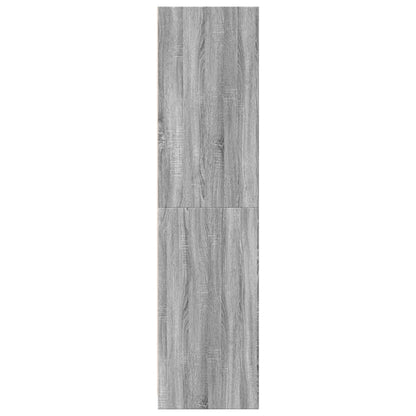 Wardrobe Grey Sonoma 100x50x200 cm Engineered Wood